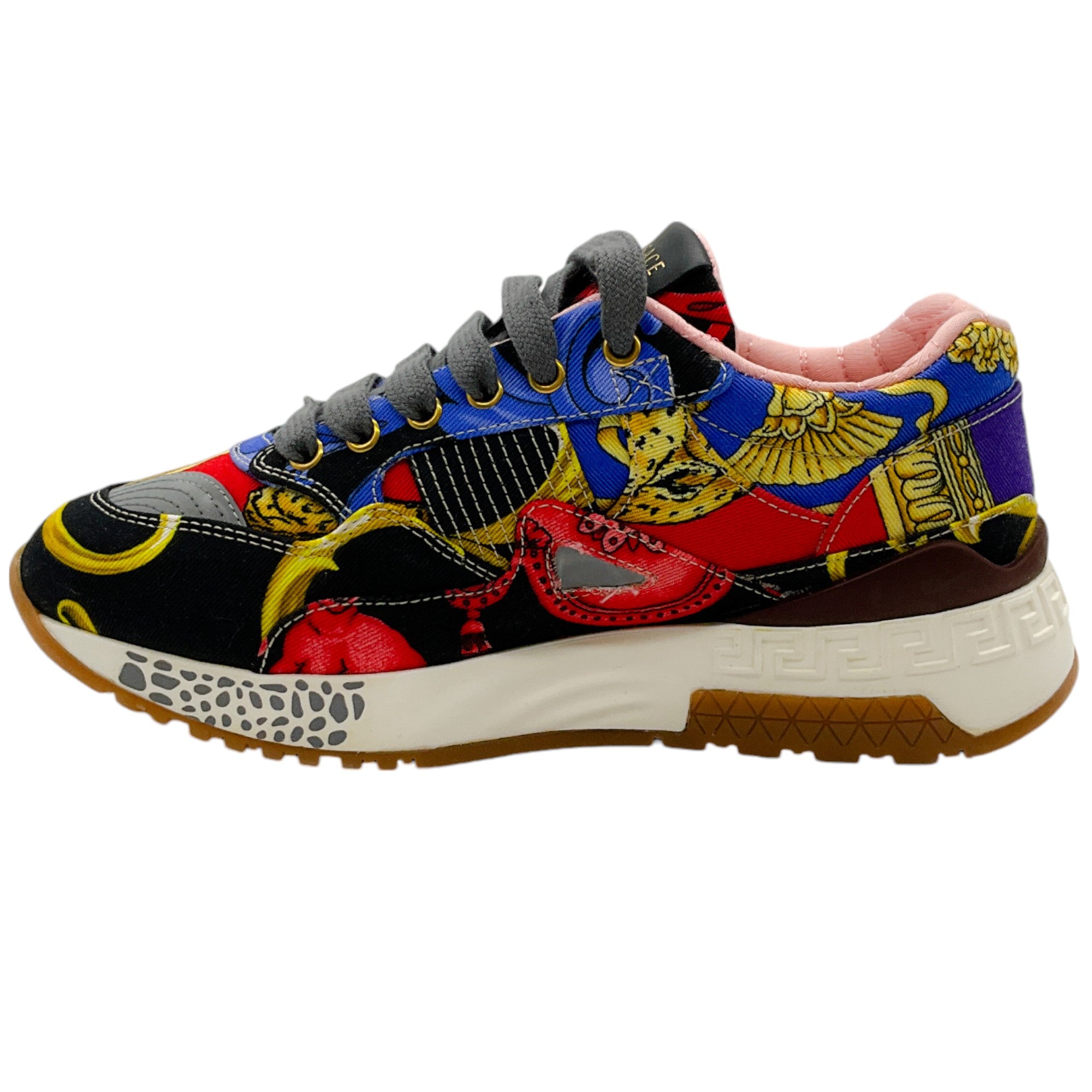 Versace Multi Baroque Print Achilles Sneakers