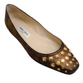 Load image into Gallery viewer, Jimmy Choo Bronze Studded Flats
