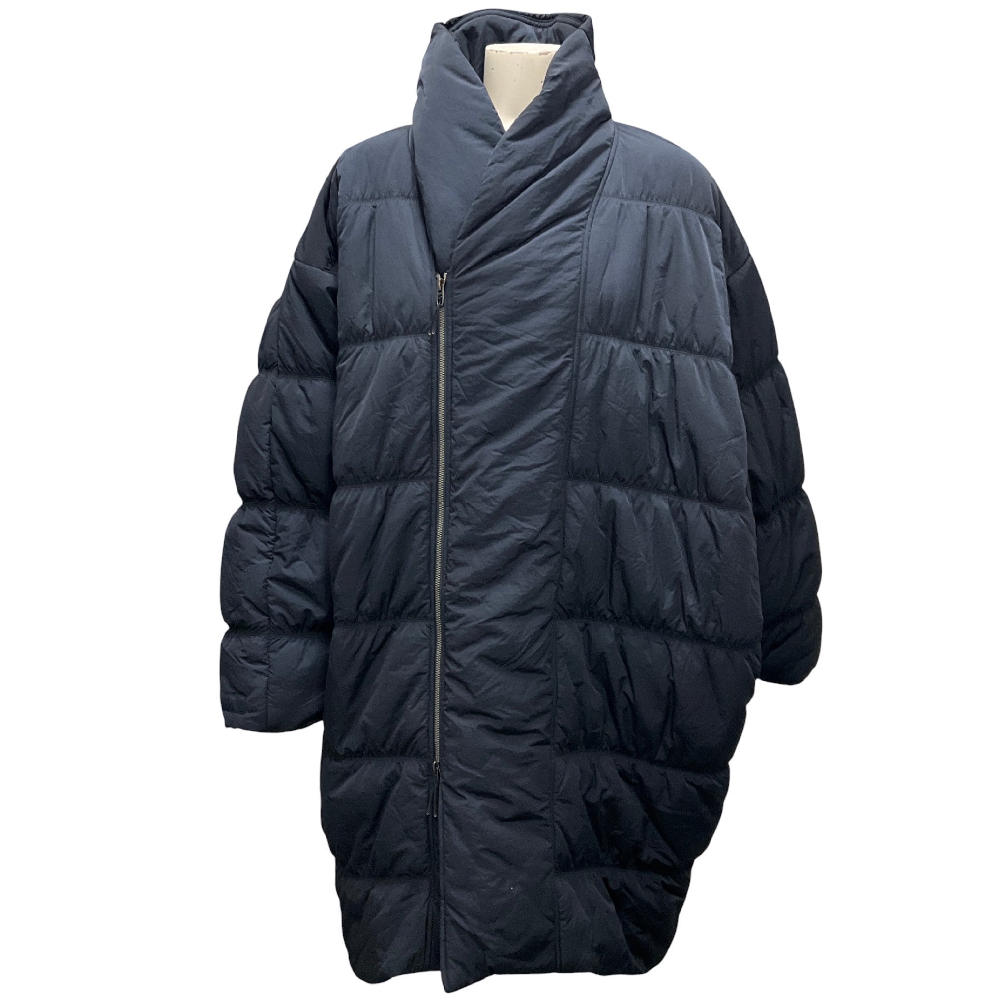 Lululemon Lab Navy Blue Oversized Puffer Coat