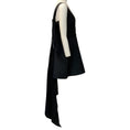 Load image into Gallery viewer, Carolina Herrera Black Silk Sleeveless Mini Dress with Oversized Back Bow
