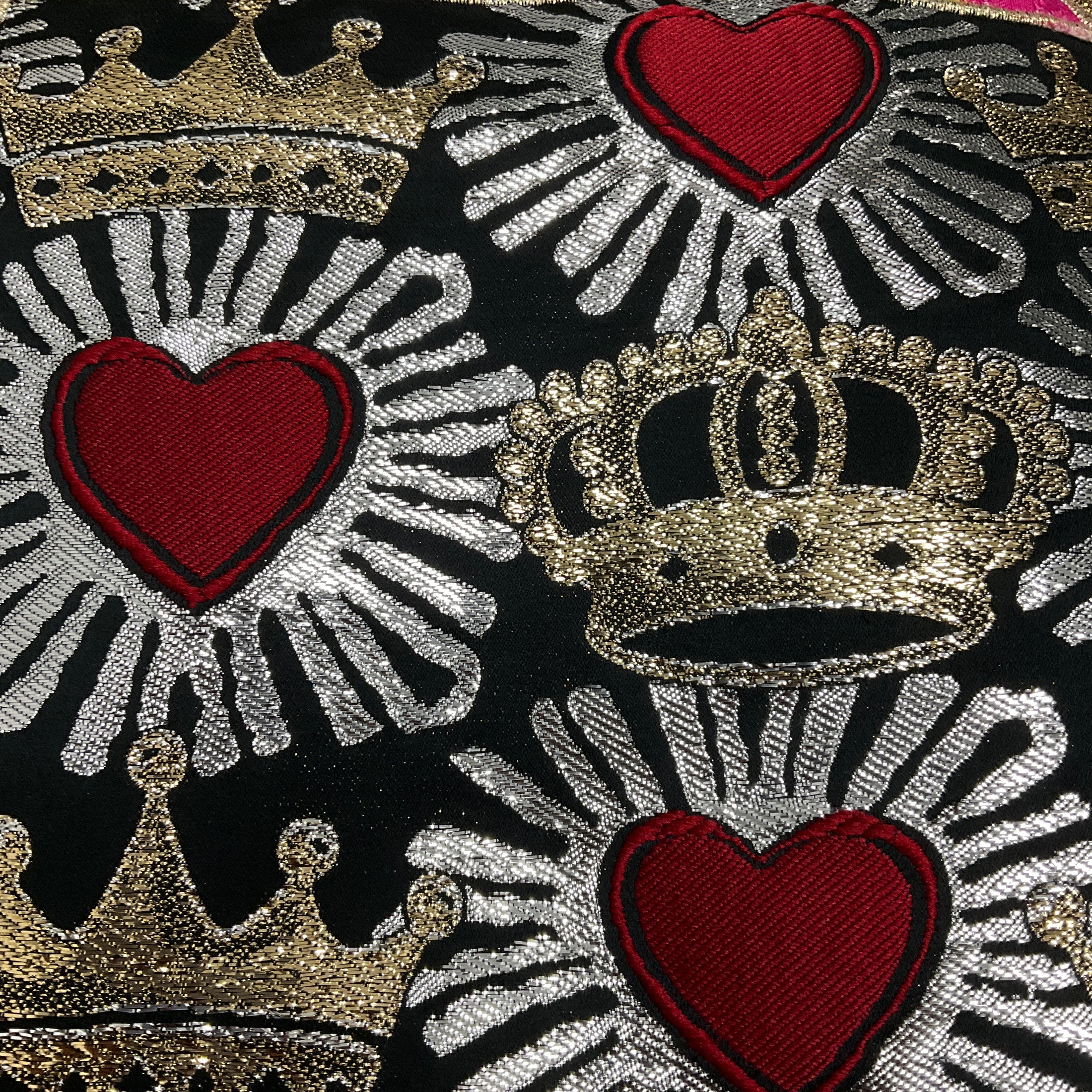 Dolce & Gabbana Gold Multi Metallic Jacquard Patchwork Cocktail Dress