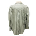 Load image into Gallery viewer, Brunello Cucinelli Green / Beige Striped Silk Shirt

