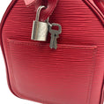 Load image into Gallery viewer, Louis Vuitton Red Epi Speedy 30 Bag
