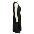 Load image into Gallery viewer, Yves Saint Laurent Charcoal Grey Sleeveless Wool and Silk Midi Dress
