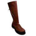 Load image into Gallery viewer, Henry Beguelin Brown Leather Stivale Boots
