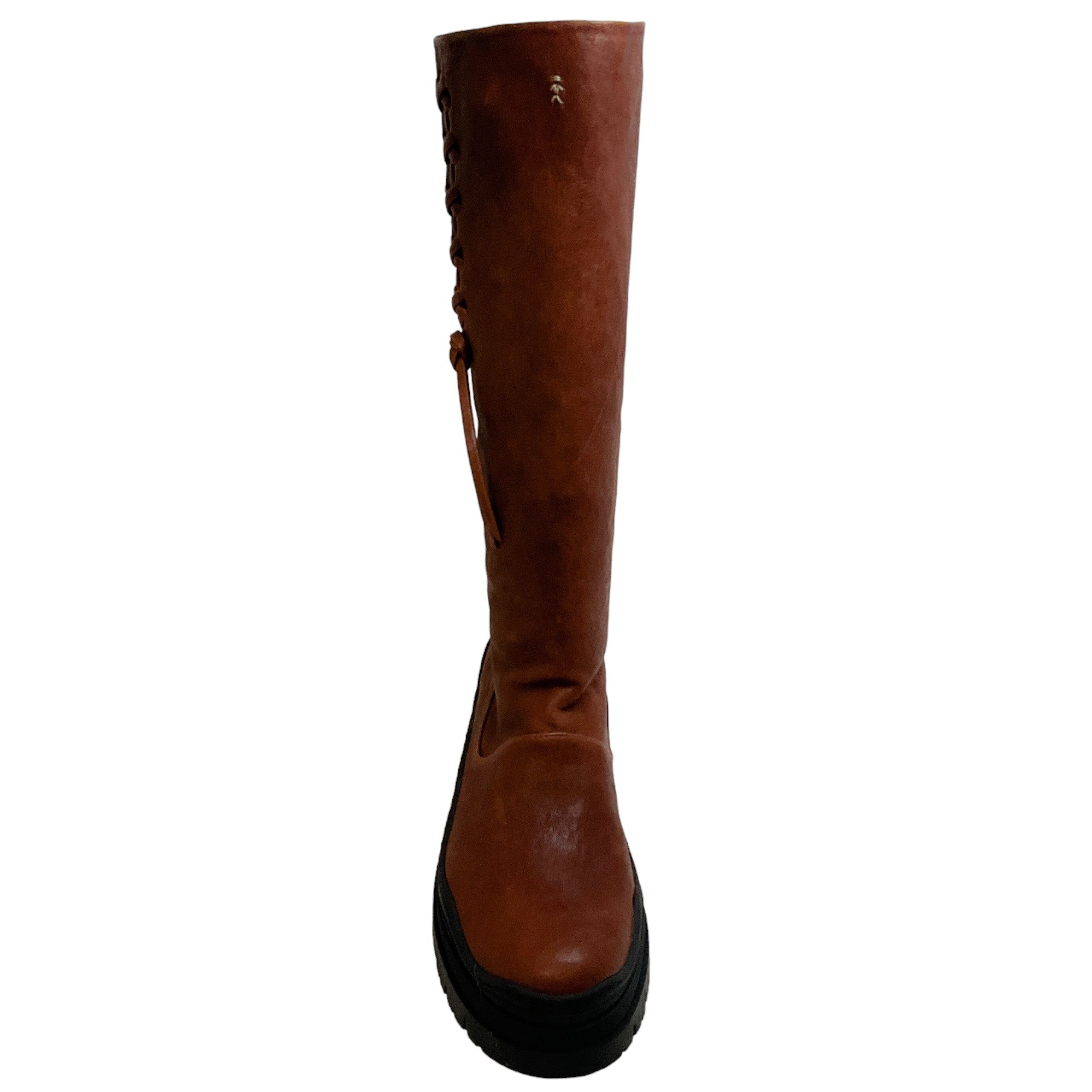 Henry Beguelin Brown Leather Stivale Boots