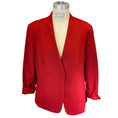 Load image into Gallery viewer, Akris Punto Red Wool and Angora Jacket
