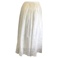 Load image into Gallery viewer, Lena Hoschek White Embroidered Chamomile Midi Skirt
