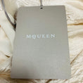 Load image into Gallery viewer, McQueen Oyster Smashed Satin Asymmetric High Neck Top
