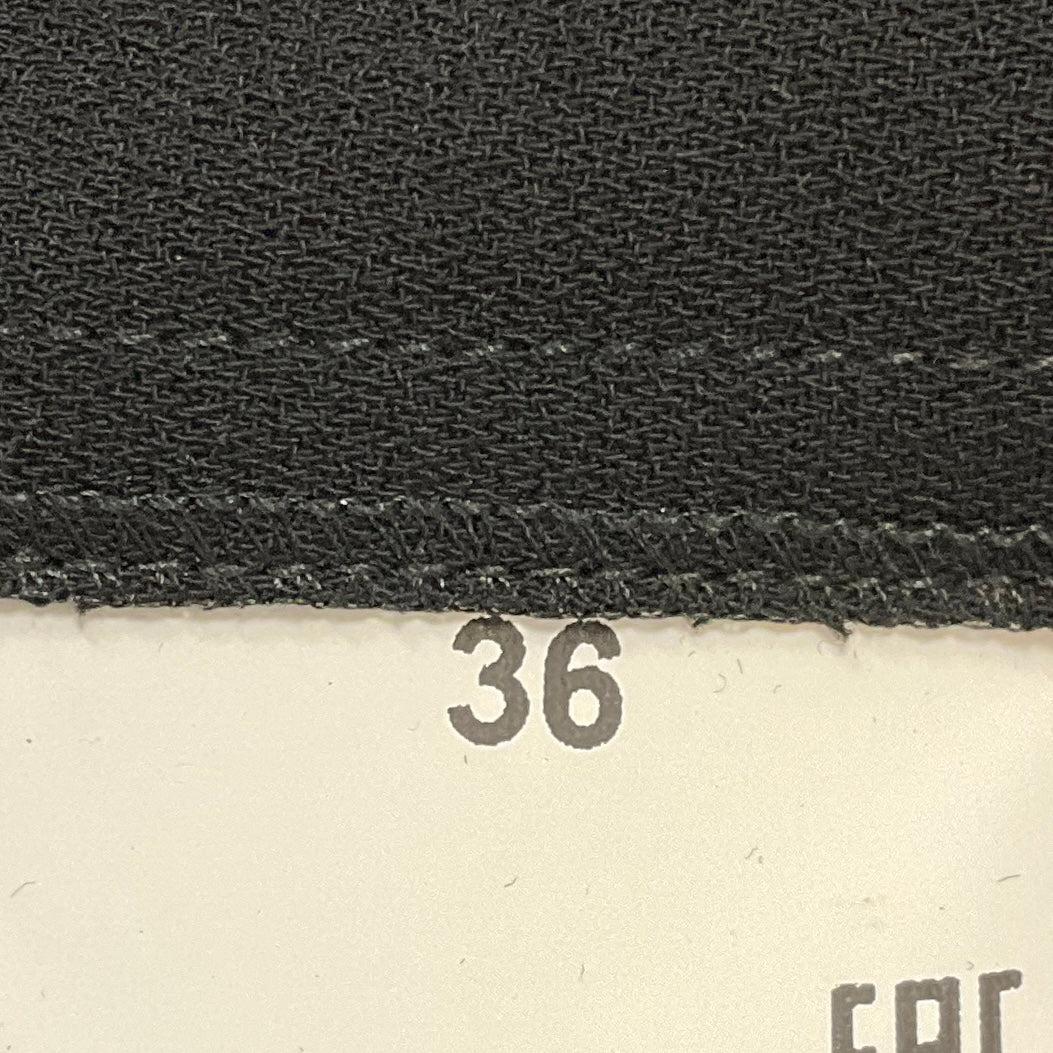 Maison Martin Margiela Black Long Sleeved Cinched Waist Crepe Jumpsuit