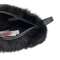 Load image into Gallery viewer, Marni Black Faux Fur Shoulder Bag
