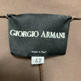 Load image into Gallery viewer, Giorgio Armani Brown Viscose Stretch Blazer Jacket with Ring Closure
