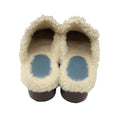 Load image into Gallery viewer, Hermes Light Blue Suede Goatskin Shearling Lined Carlotta Mules / Clogs
