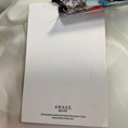 Load image into Gallery viewer, A.W.A.K.E. MODE Orange / Cream Back to Front Reversible Gathered Knot Top
