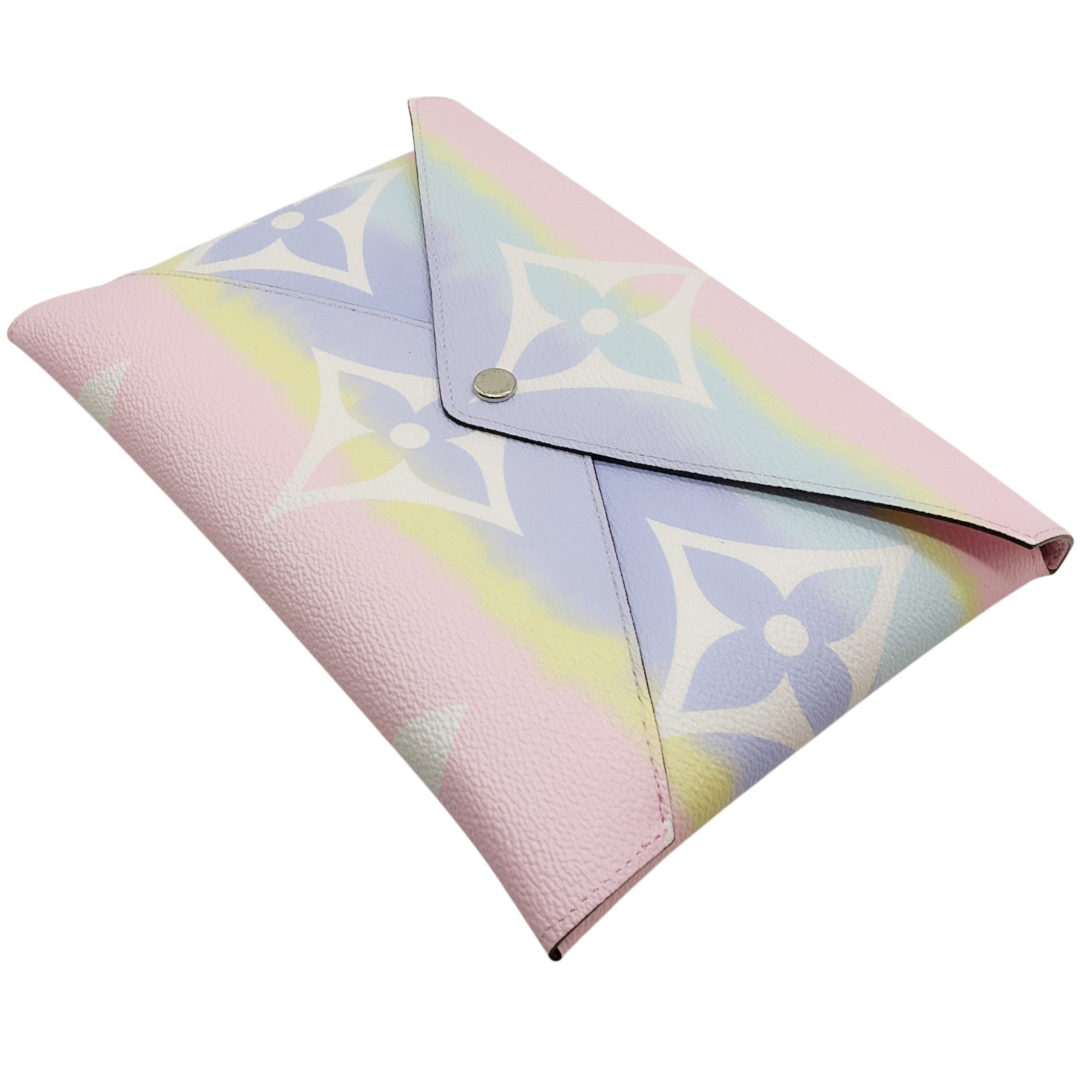 Louis Vuitton Pastel Dyed Limited Edition Escale Kirigami Clutch