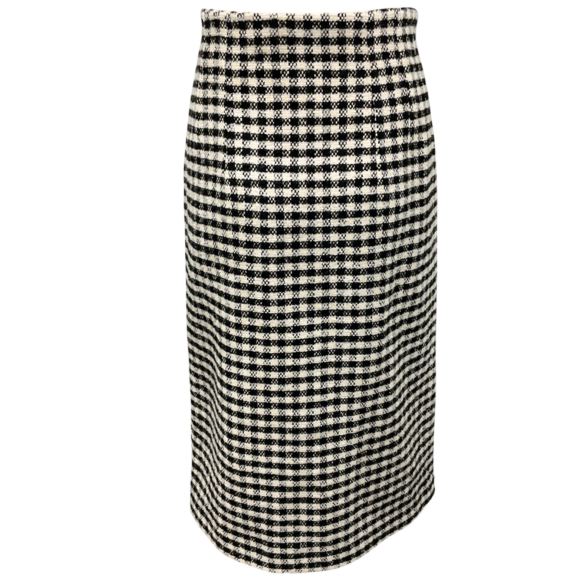 Pardington Collective Black / White Check Jackie Pencil Skirt