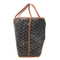 Load image into Gallery viewer, Goyard Black / Brown Goyardine Canvas Reversible Tote Handbag
