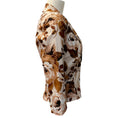 Load image into Gallery viewer, L'Agence Brown / White TNA Fitted Jacket with Button
