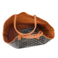 Load image into Gallery viewer, Goyard Black / Brown Goyardine Canvas Reversible Tote Handbag
