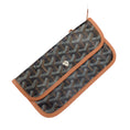 Load image into Gallery viewer, Goyard Black / Brown Goyardine Canvas Reversible Tote Handbag
