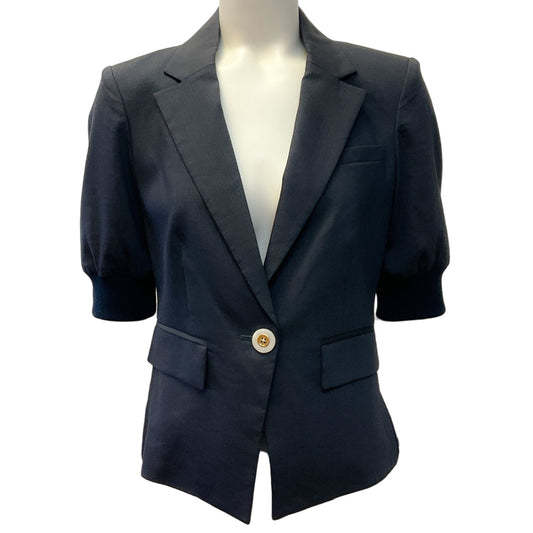 Veronica Beard Navy Blue Margereth Dickey Jacket

