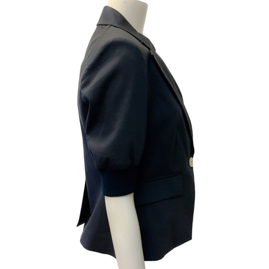 Veronica Beard Navy Blue Margereth Dickey Jacket
