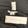 Load image into Gallery viewer, Veronica Beard Black Jersey Draped Tristana Dress
