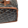 Load image into Gallery viewer, Goyard Black / Brown Goyardine Canvas Reversible Tote Handbag
