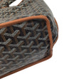 Load image into Gallery viewer, Goyard Black / Brown Goyardine Canvas Reversible Tote Handbag
