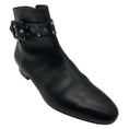 Load image into Gallery viewer, Jimmy Choo Black / Silver Studded Leather Ankle Boots
