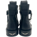 Load image into Gallery viewer, Zadig & Voltaire Black Lambskin Laureen Ankle Boots
