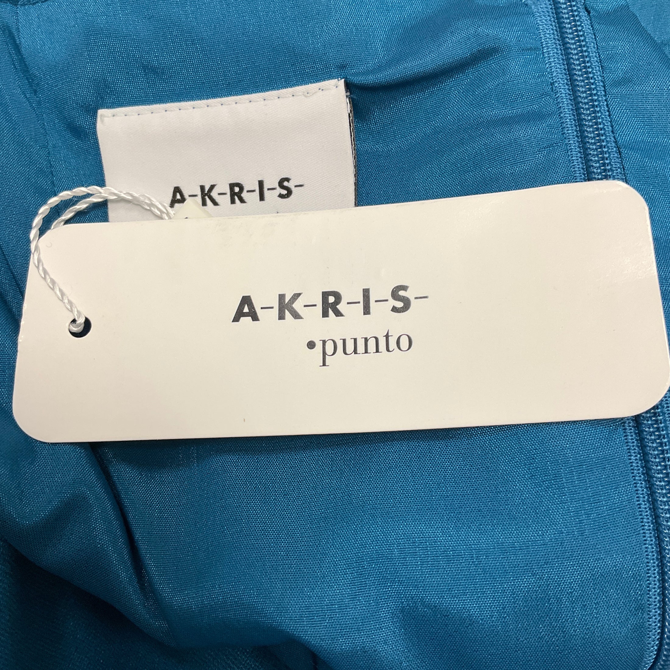 Akris Punto Azure Flared Sleeveless Jersey Dress