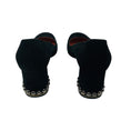 Load image into Gallery viewer, Santoni Black Stud Embellished Suede Pumps
