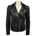 Load image into Gallery viewer, Rag & Bone Black Lamb Leather Moto Zip Jacket
