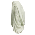 Load image into Gallery viewer, forte_forte Light Green Abstract Pattern Viscose and Silk Shirt / Blouse

