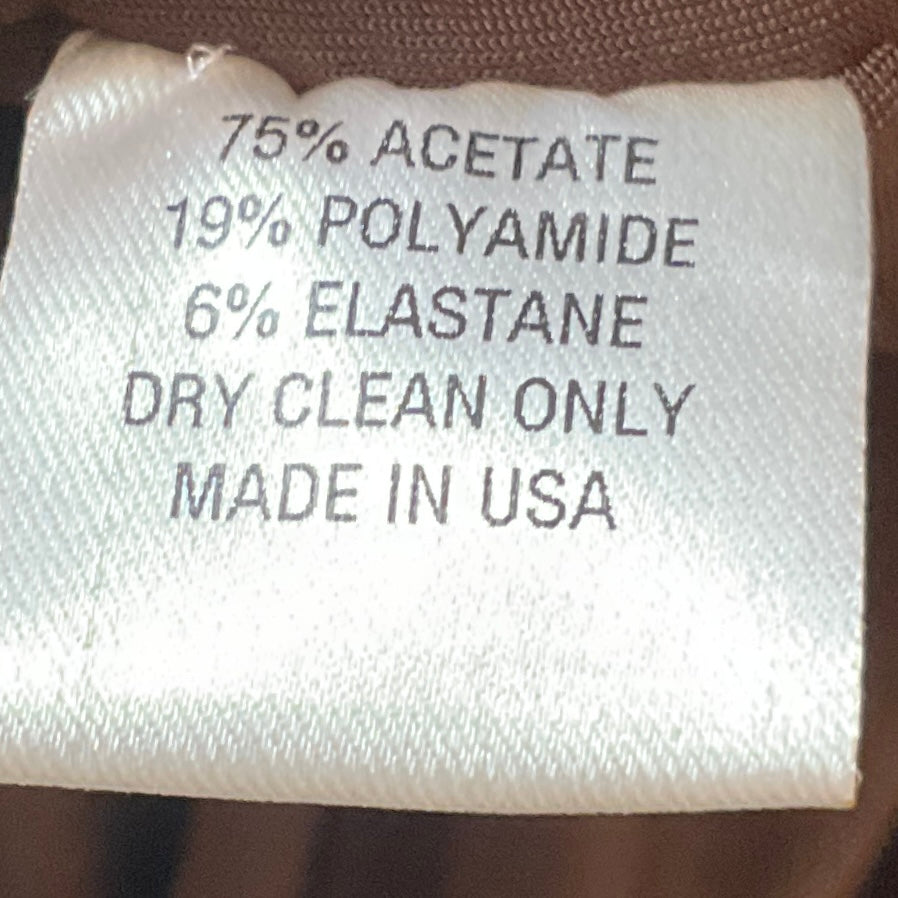 Sergio Hudson Chocolate Off Shoulder Layered Ruched Dress