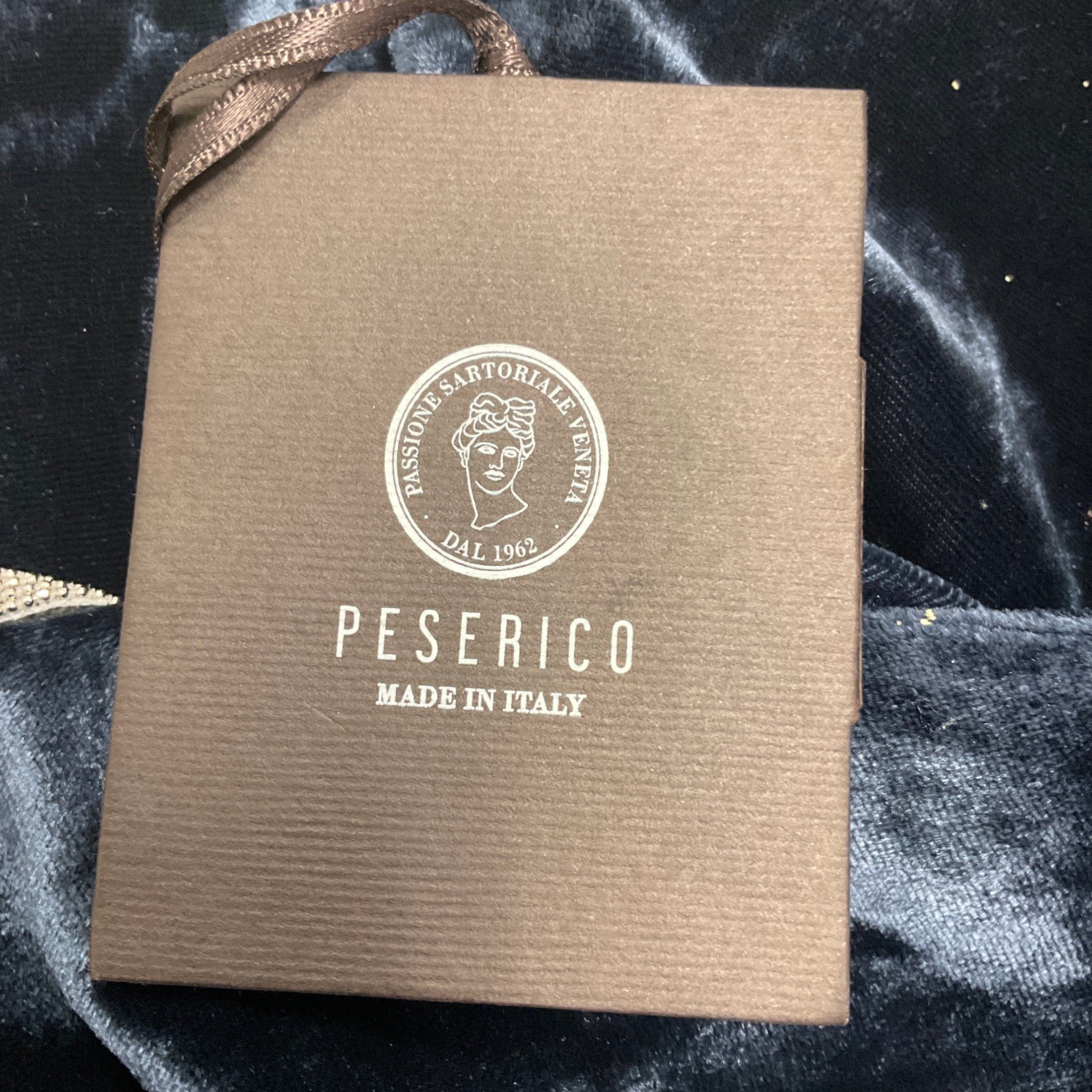 Peserico Navy Monili Bead Embellished Velvet Maxi Dress