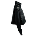 Load image into Gallery viewer, Fleurette Black Lena Leather Zip Jacket
