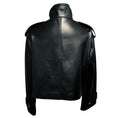 Load image into Gallery viewer, Fleurette Black Lena Leather Zip Jacket
