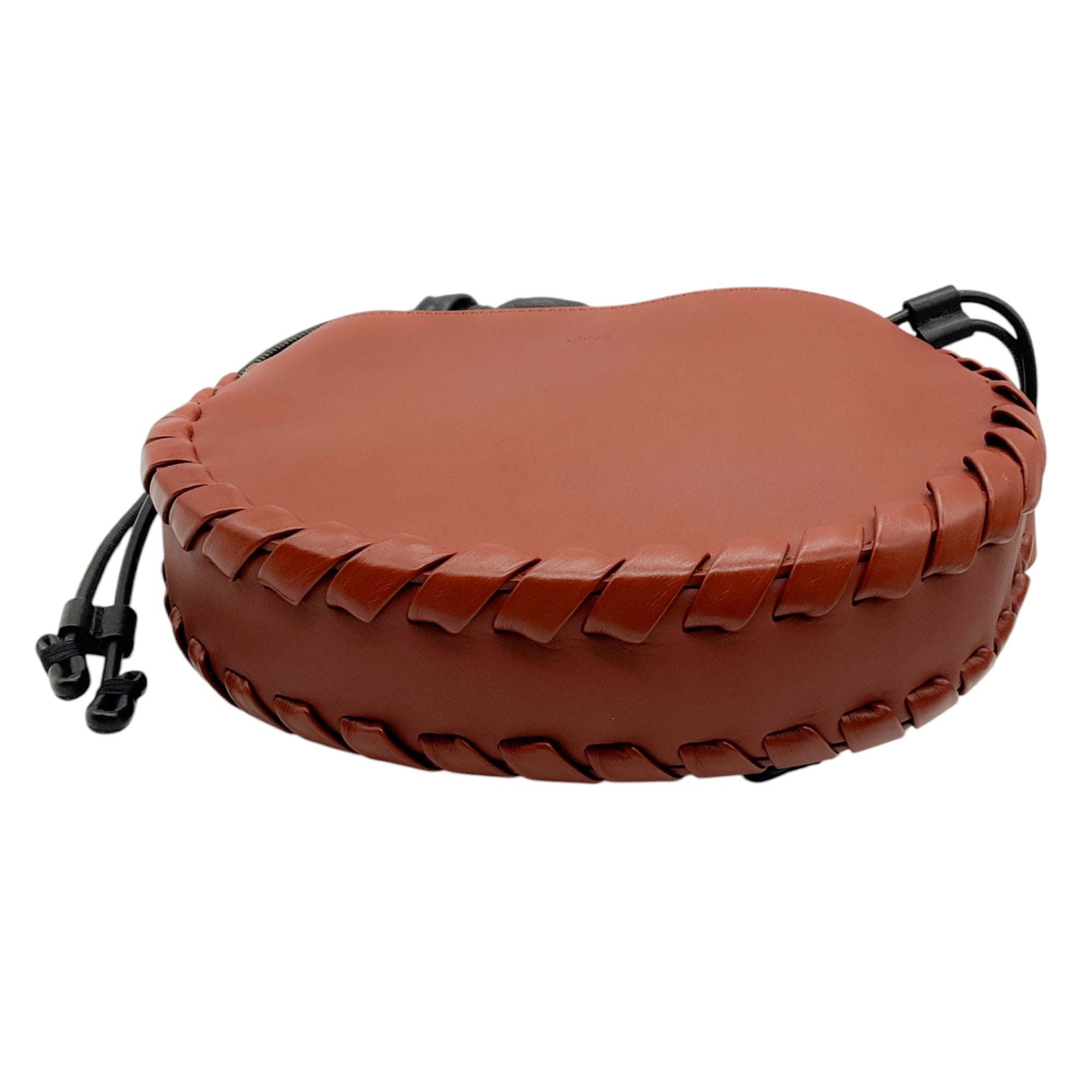 Chloe Henna Sepia Brown Calfskin Small Mate Hobo Bag