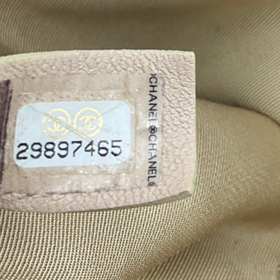Chanel Beige 2020 Quilted Lambskin Leather Medium Chanel 19 Flap Shoulder Bag with Mixed Metal Hardware