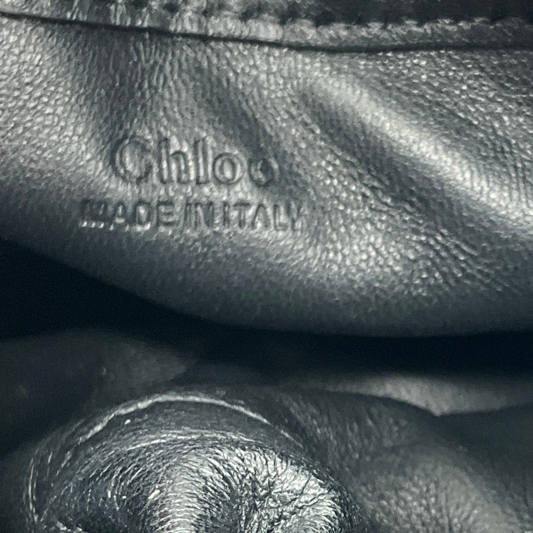 Chloe Henna Sepia Brown Calfskin Small Mate Hobo Bag