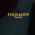 Load image into Gallery viewer, Hermes White / Gold / Black Grand Apparat Print Enamel Extra Wide Bangle Bracelet
