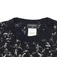 Load image into Gallery viewer, Chanel Black / White Wool and Cashmere Knit Sweater Dress
