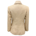 Load image into Gallery viewer, L'Agence Gold / Ivory Kenzie Double Breasted Tweed Blazer

