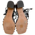 Load image into Gallery viewer, Ulla Johnson Black Leather Leyna Knotted Sandals

