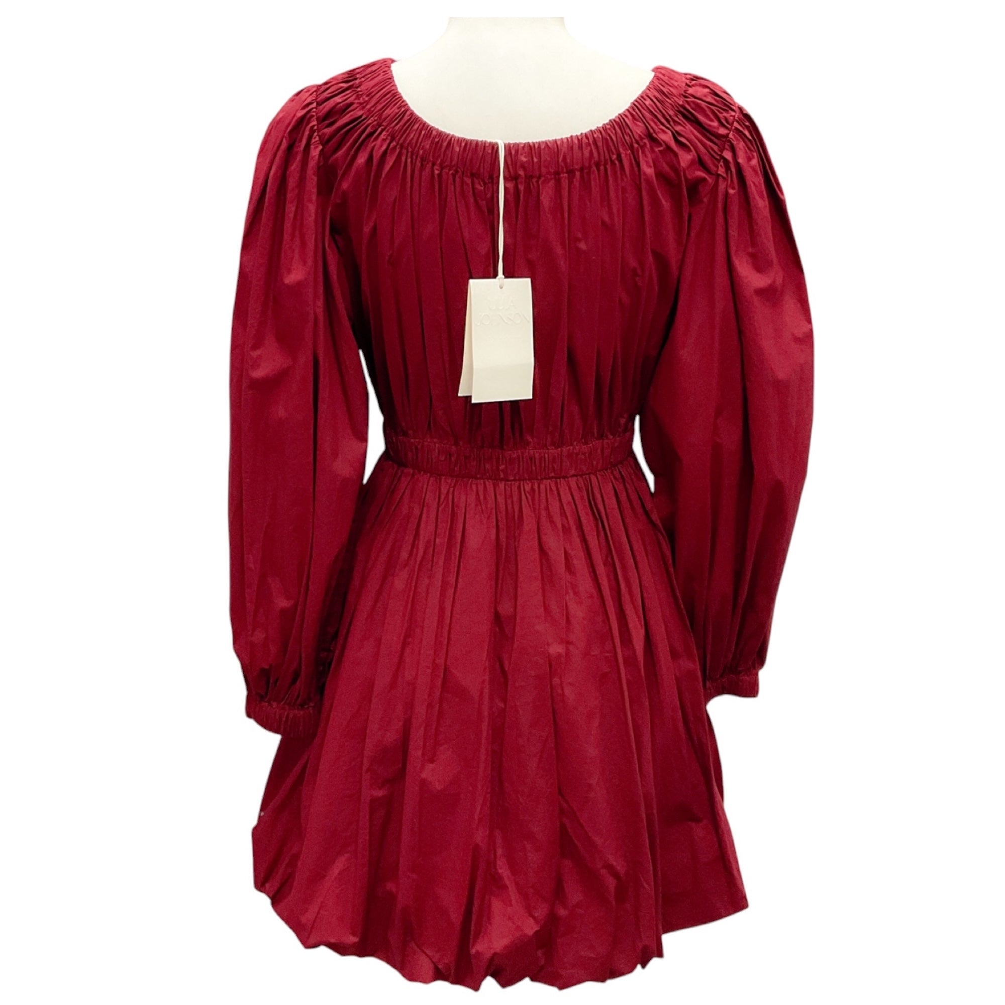 Ulla Johnson Bordeaux Autumn Winter 2022 Martine Mini Dress