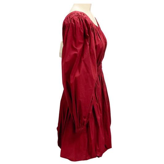 Ulla Johnson Bordeaux Autumn Winter 2022 Martine Mini Dress