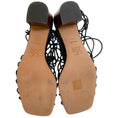 Load image into Gallery viewer, Ulla Johnson Black Leather Leyna Knotted Sandals
