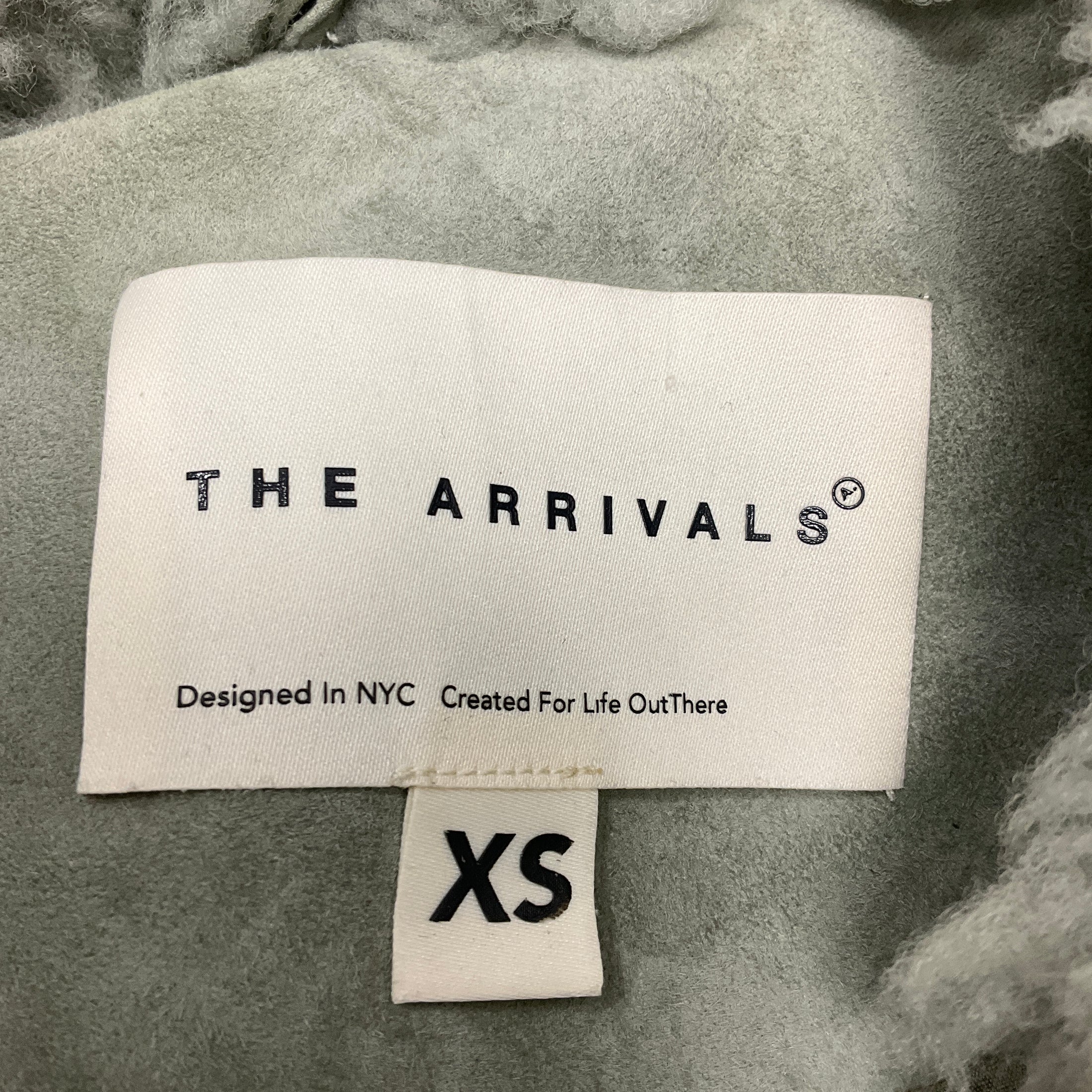 The Arrivals Sage Kala III Shearling Zip Front Jacket